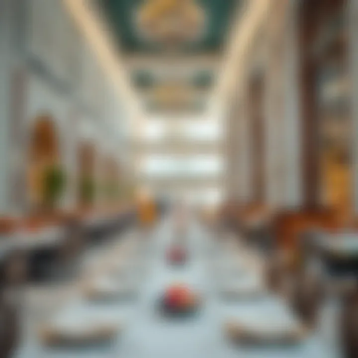 Elegant dining space offering a variety of culinary delights