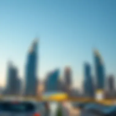 Stunning skyline of Dubai showcasing modern architecture