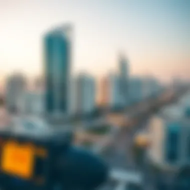 Influence of Dewa on Property Development Illustration of property development in Dubai influenced by Dewa's infrastructure projects.