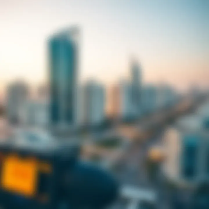 Influence of Dewa on Property Development Illustration of property development in Dubai influenced by Dewa's infrastructure projects.