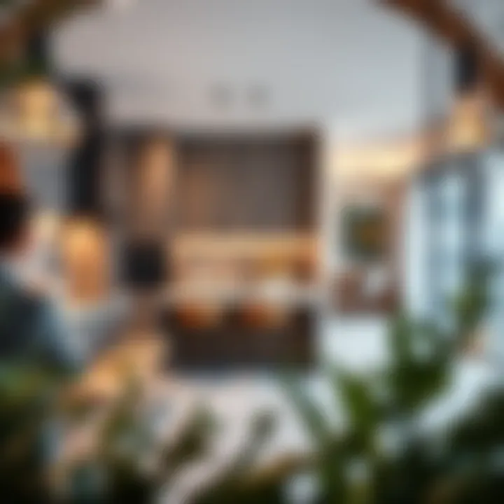 Modern Kitchen Design within Elan Floor Plan Modern kitchen design within the Elan floor plan