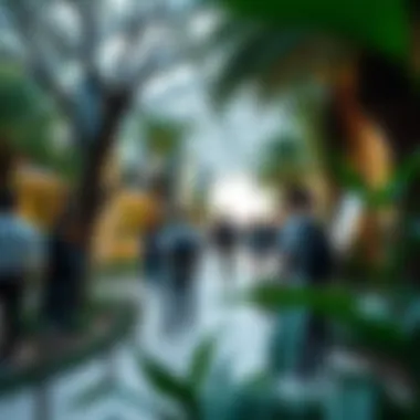 Immersive Nature Experience at the Green Planet Visitors enjoying the Green Planet's immersive nature experience