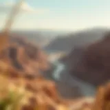 Breathtaking view of Wadi Shawka's landscape