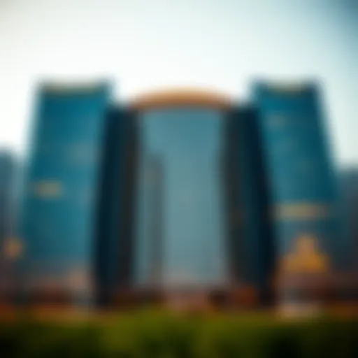 Modern architectural design of Prime Business Center