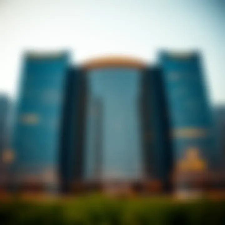 Modern architectural design of Prime Business Center
