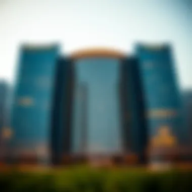 Architectural Marvel of Prime Business Center Modern architectural design of Prime Business Center