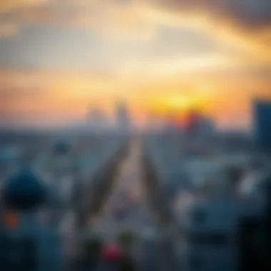 Stunning Skyline of Umm Ramool Stunning skyline view of Umm Ramool showcasing modern architecture