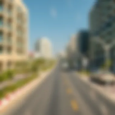 Infrastructure developments in Ferrij Al Ain