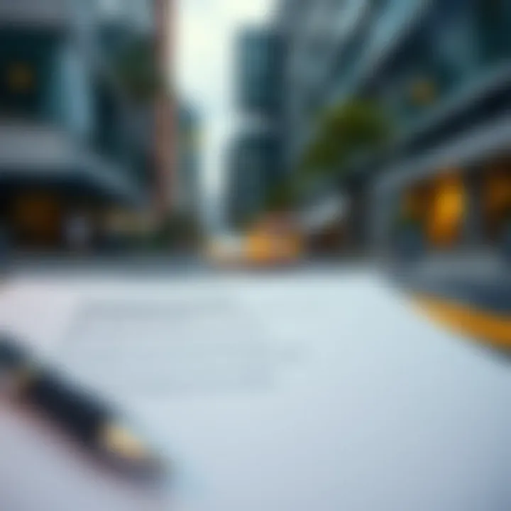 An organized checklist of required documentation for Golden Visa applications