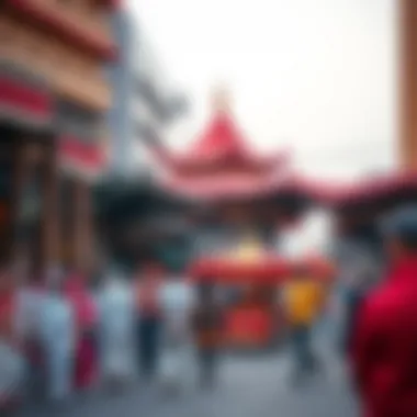 Vibrant cultural festival in the heart of the city