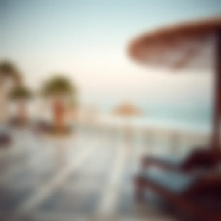 Serene beachfront view at Jannah Ras Al Khaimah