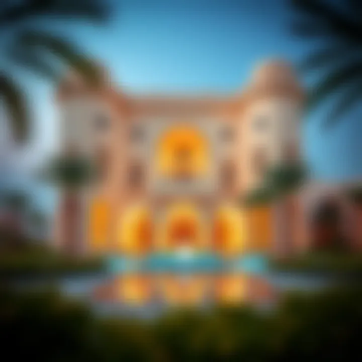 Stunning architecture of Jannah Ras Al Khaimah Resort