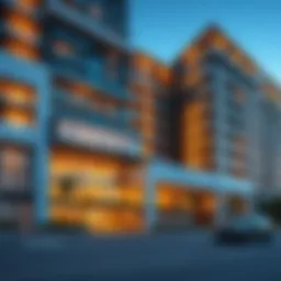 Stunning exterior view of Jewelz by Danube showcasing modern architecture