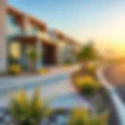 Scenic view of Kenturah Reserve showcasing modern architecture and landscaping