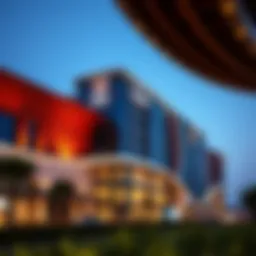 Stunning architectural view of Manazel Meydan