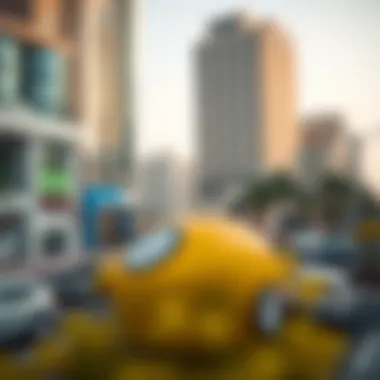 Parking Zones and Regulations Map A map highlighting parking zones and regulations in Al Seef.