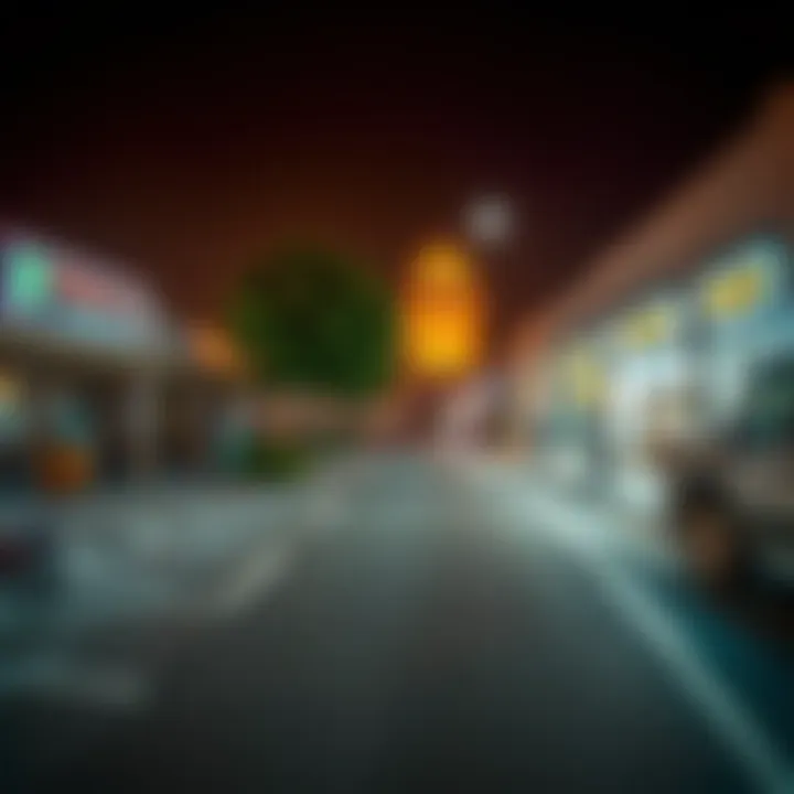 Key landmarks surrounding Souk Al Marfa