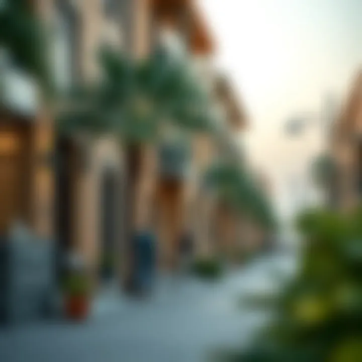 Overview of Qusais neighborhood highlighting urban living