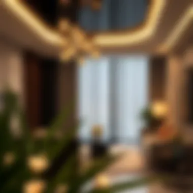 Sophisticated Interiors of Olive Residence Elegant interiors of a unit inside Olive Residence