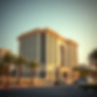 Government building representing support for developers in Ras Al Khaimah