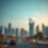 Iconic skyline of Ras Al Khaimah showcasing modern architecture