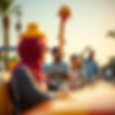 Family enjoying a day at a kid-friendly attraction in Dubai