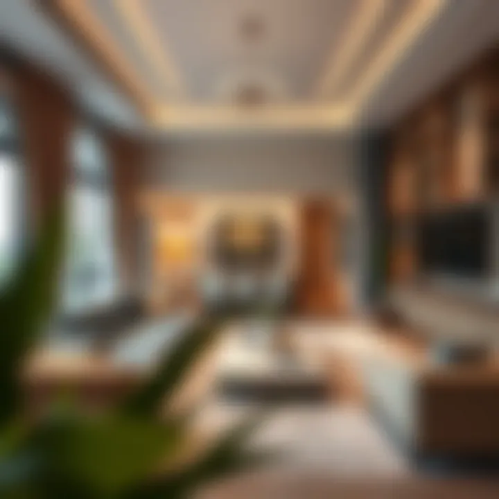 Inviting Living Spaces Cozy living room of a rented villa