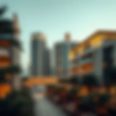 Stunning Architectural Design of The Ritz-Carlton Residences Breathtaking view of The Ritz-Carlton Residences, Dubai showcasing its unique architecture