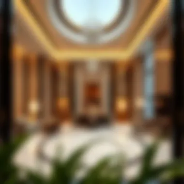 Exquisite Interior Features of The Ritz-Carlton Residences Luxurious interior of a residence highlighting the upscale amenities