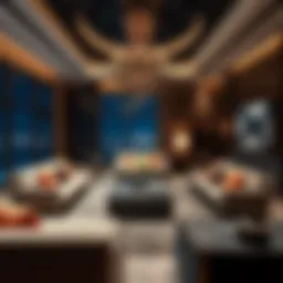 Luxurious Living Room of Ritz Carlton Residences