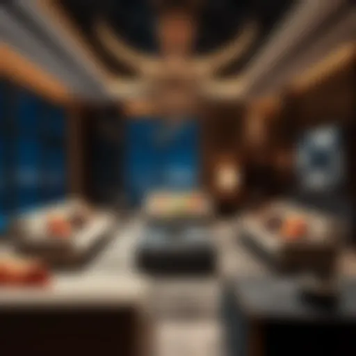 Luxurious Living Room of Ritz Carlton Residences