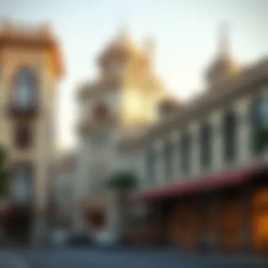 Cultural Heritage Along the Thoroughfare Historical landmarks along Shaikh Khalifa Bin Zayed Al Nahyan Street reflecting cultural heritage