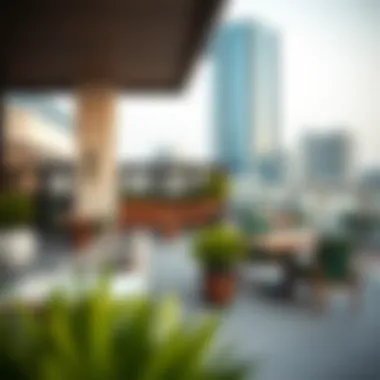 Commercial Terrace Designed for Gatherings Commercial property terrace designed for gatherings