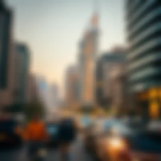 A Glimpse of Luxury Living in Dubai Dubai skyline showcasing luxury living