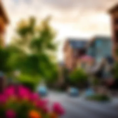 Vibrant Neighborhood Surrounding The Sanctuary Ellington Vibrant neighborhood around The Sanctuary Ellington