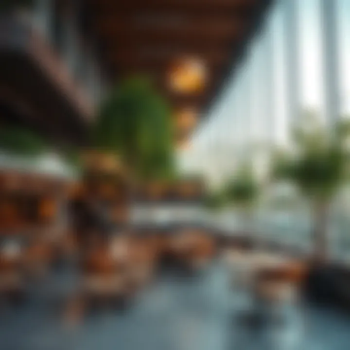 Trendy cafe in Dubai Marina popular among renters