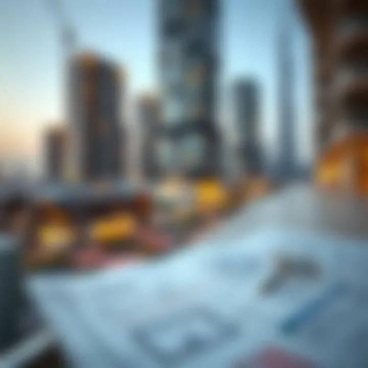 Blueprints and architectural plans for off-plan projects