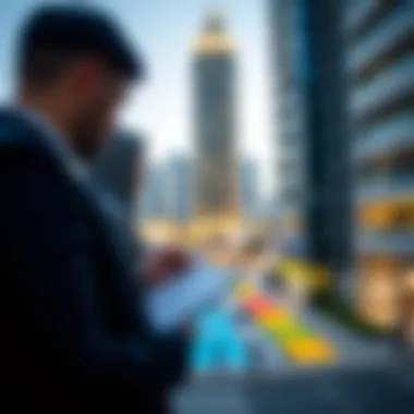 Investors analyzing real estate market trends