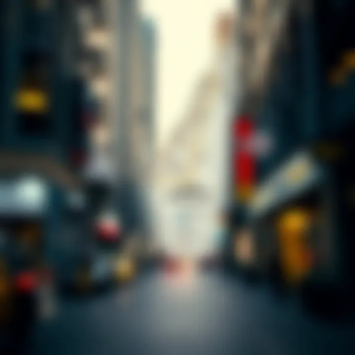 A map of Dubai highlighting key immigration offices and services