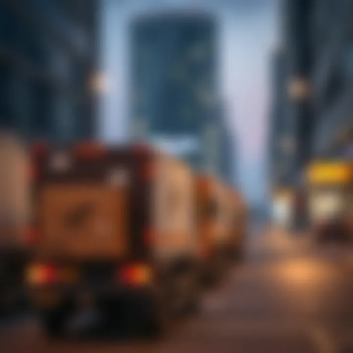 Business delivery logistics in Sharjah