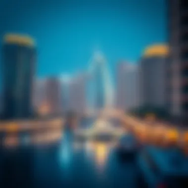 Key Neighborhoods for Real Estate Investment in Dubai Map highlighting key neighborhoods in Dubai for real estate investment