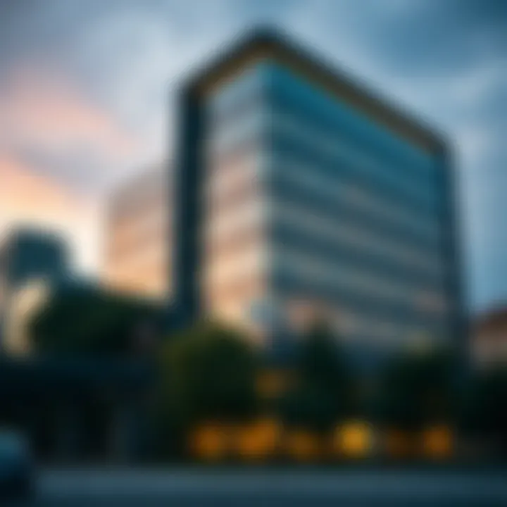 Architectural design of University View Building