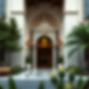 Cultural Influences Reflected in Villa Entrances Cultural motifs integrated into villa entrance design