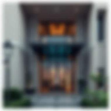 Exploring Contemporary Trends in Villa Entrance Designs Modern villa entrance design trends in Dubai