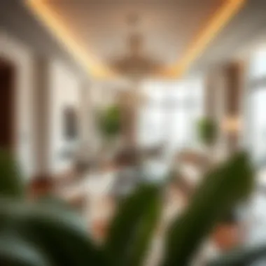 Elegant Interiors of Vista Residences Luxurious interior of a Vista Residence unit