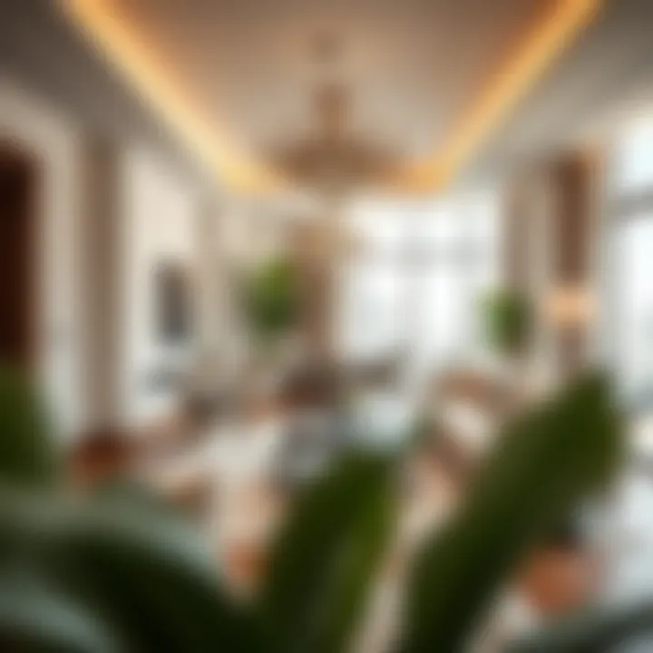 Elegant Interiors of Vista Residences Luxurious interior of a Vista Residence unit