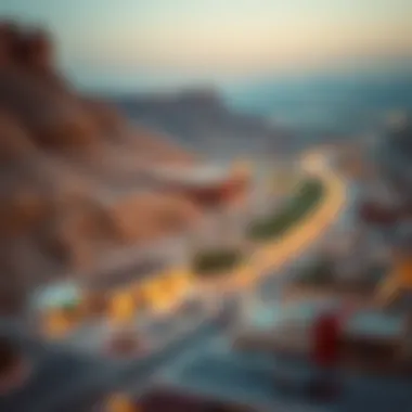 Strategic Location of Wadi Al Safa Map highlighting the strategic location of Wadi Al Safa in Dubai