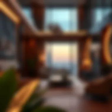 Luxurious interior view of Zenith J2 Hotel Apartments