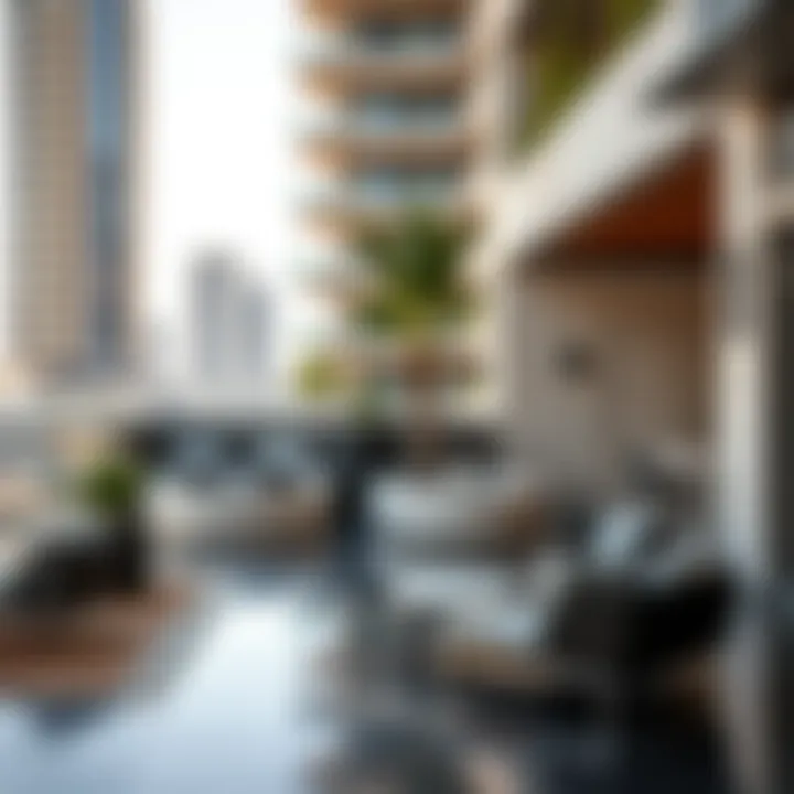 Modern amenities of Zenith J2 Hotel Apartments