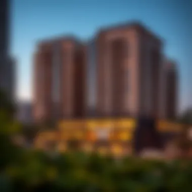 Prime location of Zenith J2 Hotel Apartments in Dubai